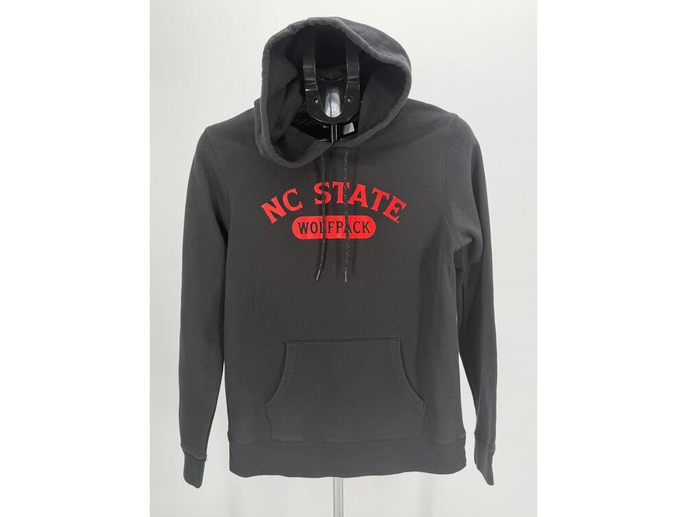 NC‎ State Wolfpack Black Hoodie Relaxed Fit M Unisex Casual Sweatshirt